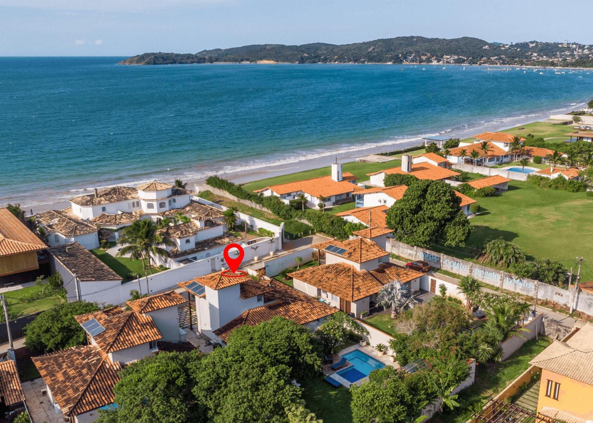 Bz26 40 Metros Da Praia! Casa Ampla Com Piscina Búzios Zewnętrze zdjęcie